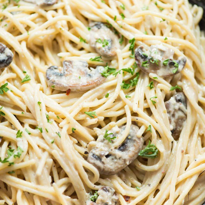 Creamy Mushroom Pasta